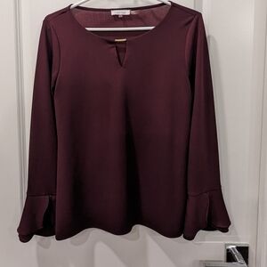 Calvin Klein purple blouse